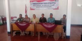 PEMBEKALAN BAGI CALON KEPALA DESA SEMANU 